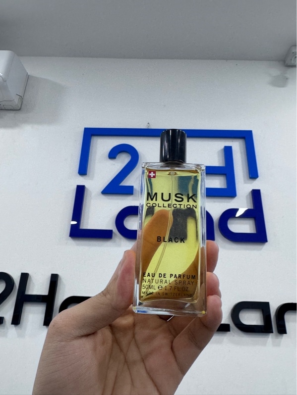 Nước hoa Musk Collection black - EDP - 50ml - Kèm box