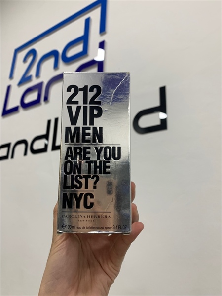 Nước hoa nam Carolina Herrera 212 VIP Men - EDT - 70/100ml - Box 2