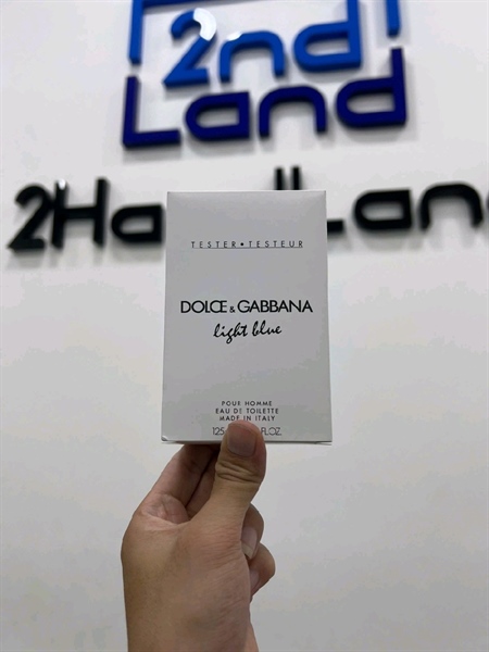 Nước Hoa Nam Dolce & Gabbana D&G Light Blue Pour Homme - EDT - 125ml - Bản Tester - Box 2