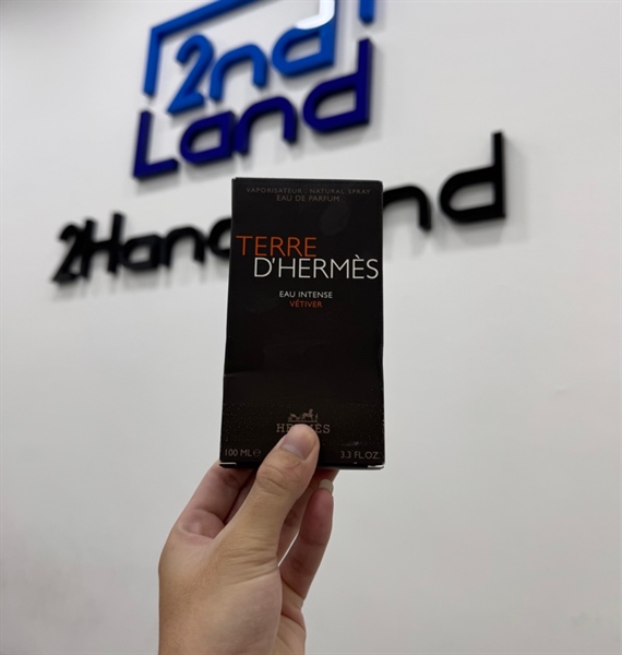 Nước Hoa Nam Hermès Terre D'Hermès Eau Intense Vetiver - EDP - 55/100ml - Box 2