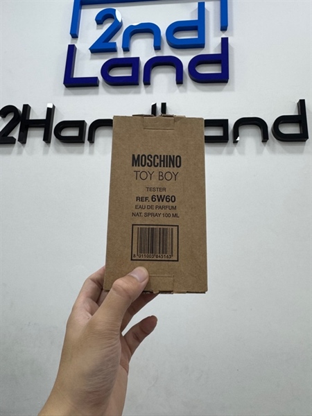 Nước Hoa Nam Moschino Toy Boy - EDP - 100ml - Tester - Fullbox 2