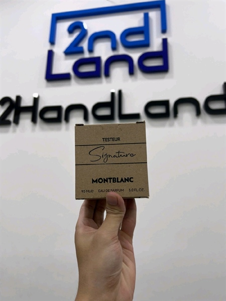 Nước Hoa Nữ MontBlanc Signature EDP For Women 90ml - Tester - Box 2