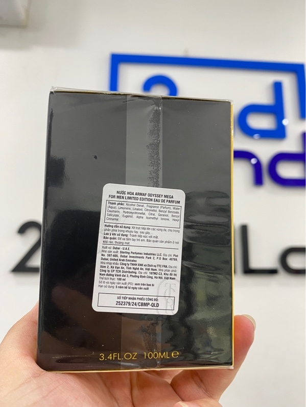 Nước hoa Odyssey Mega - EDP - 100ml - NewSeal