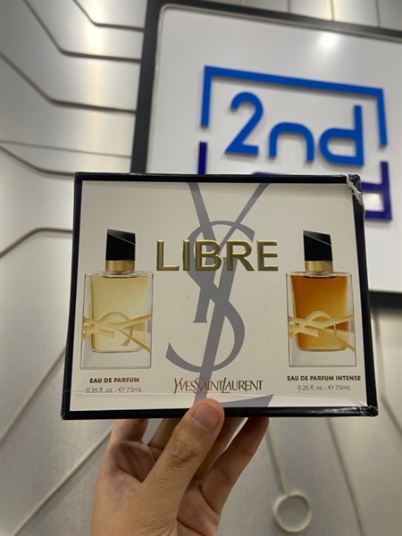 Nước hoa Pack 2 chai YSL Libre Mini - EDP - 2*7.5 ml - Kèm Box 2