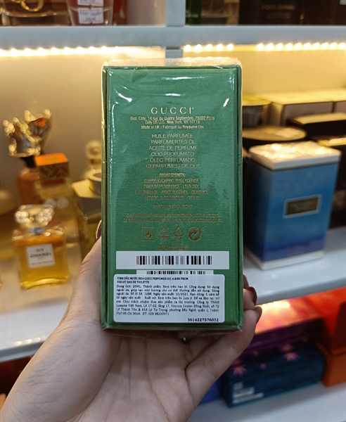 Nước hoa tinh dầu Gucci A Kiss from Violet - 20ml - Openbox