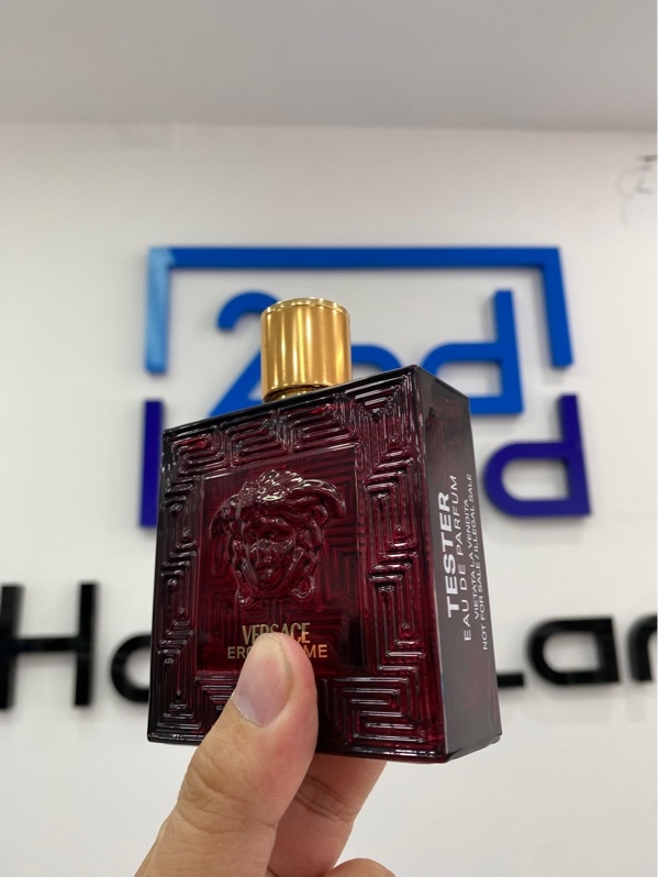Nước hoa Versace Eros Flame Pour Homme - Eau De Parfum - Tester - 100ml - Kèm Box
