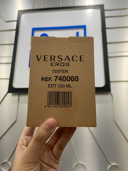 Nước hoa Versace Eros xanh - EDT - Tester - 90/100ml - Kèm Box 2