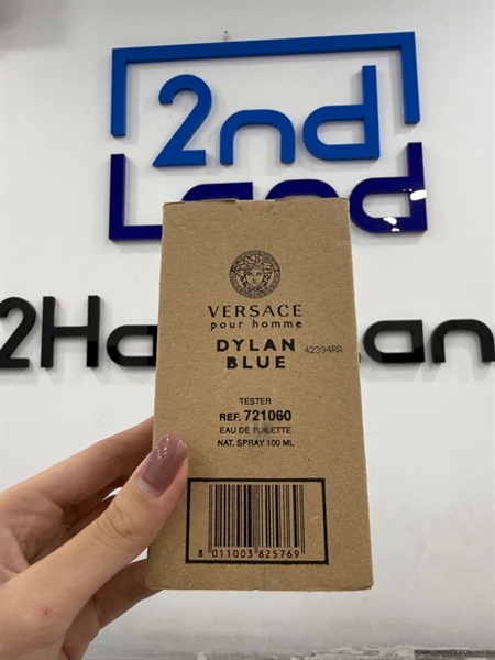 Nước hoa Versace Pour Homme Dylan Blue - EDT - 100ml - Tester - Box 2