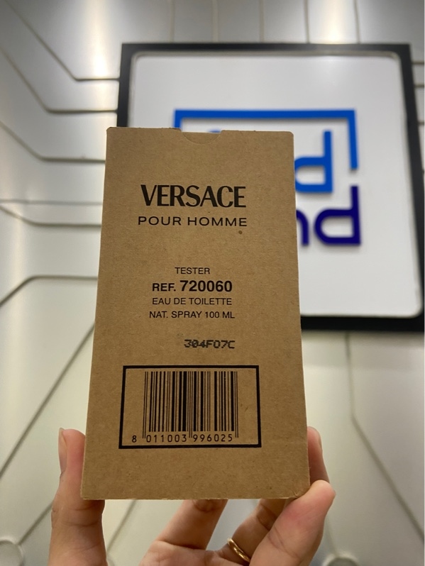Nước hoa Versace Pour Homme - Eau De Toilette Tester - 95/100ml - Kèm Box