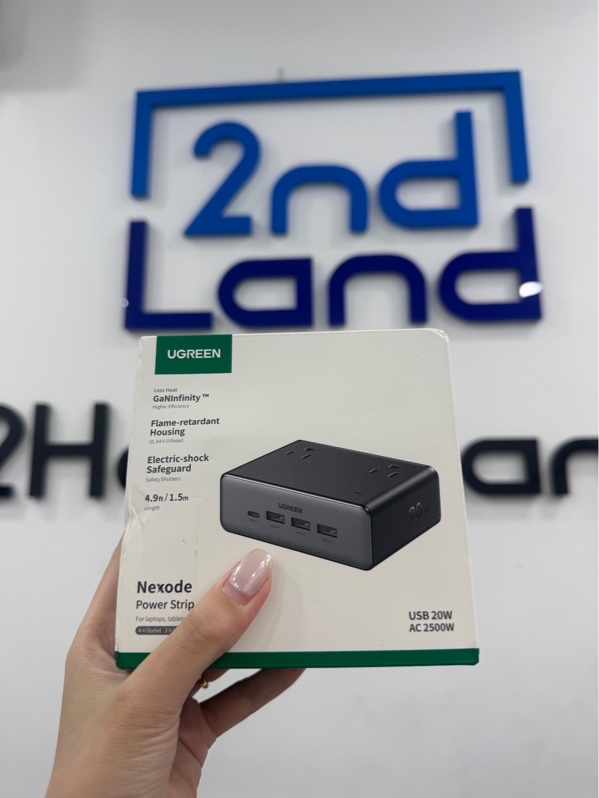 Ổ cắm thông minh UGREEN Nexode S620 - Màu xám - NewSeal