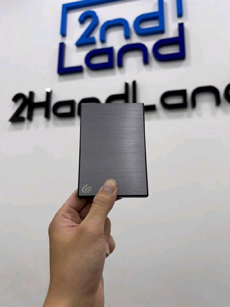 Ổ cứng di động HDD Seagate One Touch 1TB 2.5 inch - Màu xám - Ngoại hình 97% - Kèm dây + túi đựng