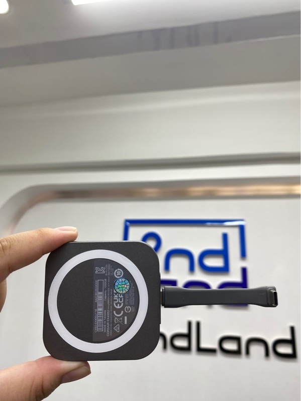 Ổ cứng di động SSD Corsair EX400U 1TB - Sức khoẻ 74 giờ - Màu xám - Ngoại hình 97% - Kèm dây C-C