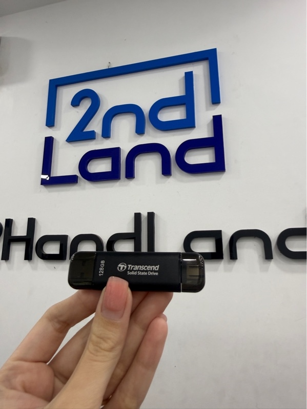 Ổ cứng di động SSD Transcend ESD310C - 128GB - Màu xám - Ngoại hình 98% - sức khoẻ 100% - Body