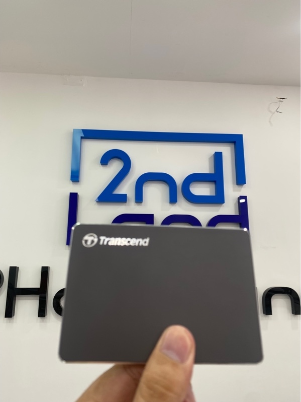 Ổ cứng di động Transcend StoreJet 25C3N dung lượng 1TB - Sức khỏe tốt - Màu đen - Ngoại hình: 98% - New Open Box