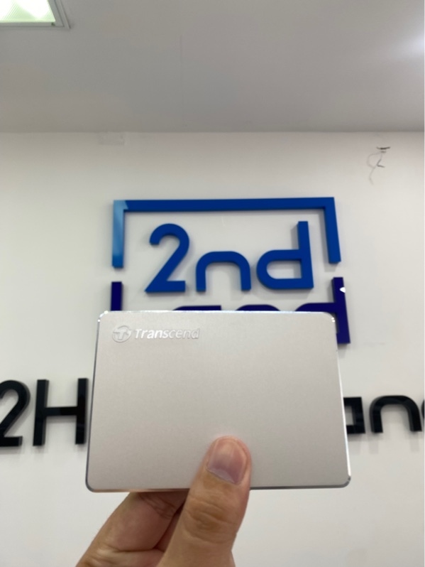 Ổ cứng di động Transcend StoreJet 25C3S 1TB - Sức khỏe tốt - Đủ phụ kiện - Màu bạc - Ngoại hình: 98% - Open Box