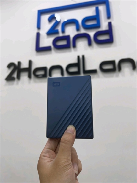 Ổ cứng di động WD My Passport Ultra - Model :WDB C3C0020BBL-0D - 2TB Ổ cứng di động WD My Passport Ultra Blue 2TB 2.5 USB Type C, Model WDBC3C0020BBL-WESN - Màu xanh - Ngoại hình 97% - Kèm dây kết nối + túi đựng