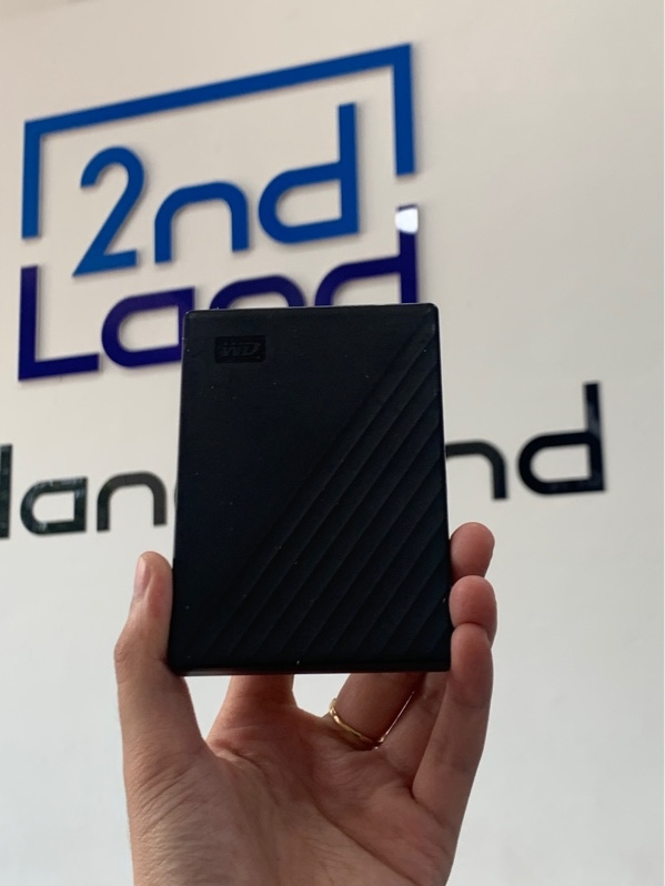 Ổ cứng HDD di động WD My Passport - 2TB - Màu đen - Ngoại hình: 97% - Sức khỏe tốt - Body