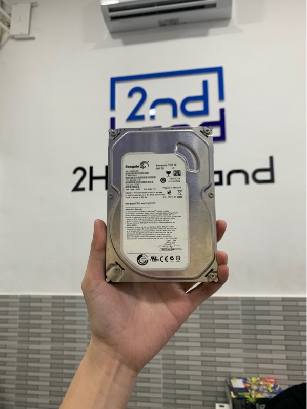 Ổ cứng HDD Seagate Barracuda ST3500418AS - 500gb - Ngoại hình: 97% - Body