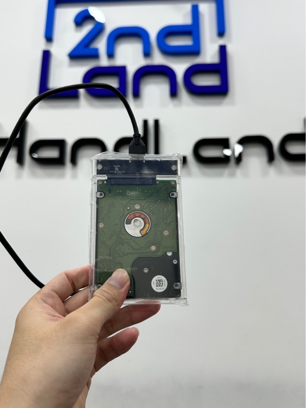 Ổ cứng HGST HTS545050A7E680 500GB HDD - Màu bạc - Ngoại hình 97% - Sức khỏe tốt - Kèm box đọc ổ cứng + Dây kết nối