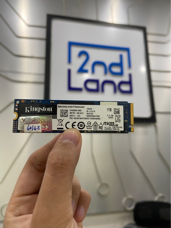 Ổ cứng Kingston SA2000M8/1000G M.2 - 1TB SSD - Màu đen - Ngoại hình: 98% - Body
