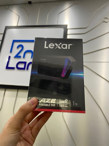 Ổ cứng Lexar SL660 Blaze Gaming Portable SSD 1TB - Màu đen - Newseal