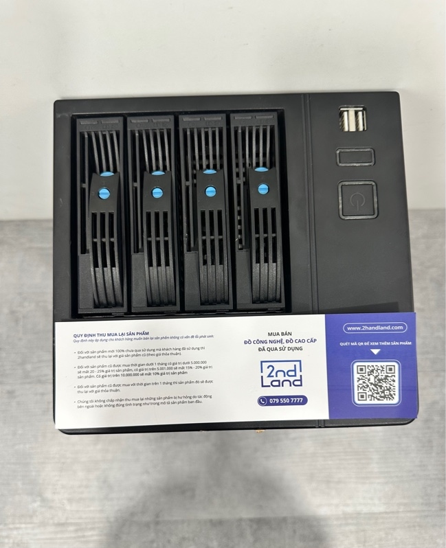 Ổ cứng mạng NAS J1900 - Màu đen - Ngoại hình 96% - Móp trầy - Body