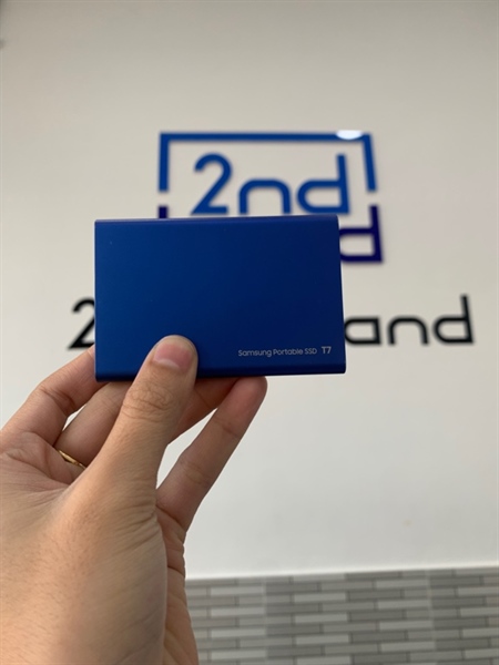 Ổ cứng Samsung Portable SSD - 1T - Màu xanh - Ngoại hình: 98% - Body, kèm dây 2