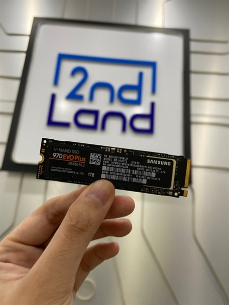 Ổ cứng Samsung SSD M.2970 Evo Plus 1TB - Ổ chạy 4 năm còn tốt - Màu đen - Ngoại hình: 98% - Body