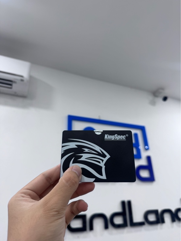 Ổ cứng SSD KingSpec P4-120 SATA III - 120GB - Màu trắng - Ngoại hình 97% - Sức khoẻ Tốt - Body