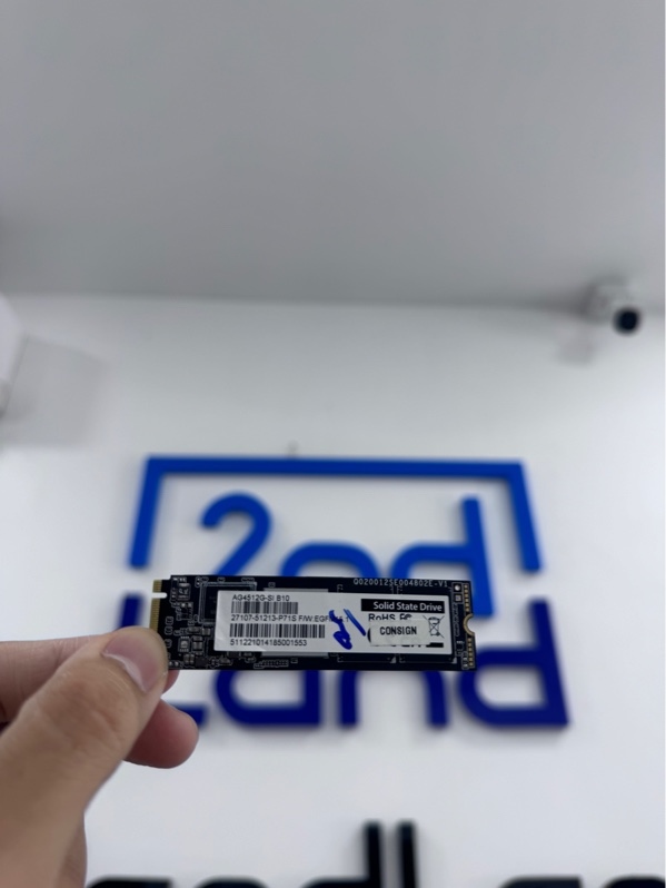 Ổ cứng SSD Kingston Gigabyte AG4512G - Màu đen - Ngoại hình 98% - ổ sức khỏe 95% - Body
