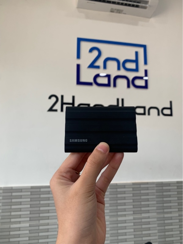 Ổ cứng SSD Samsung Portable T7 Shield - 1TB - Màu đen - Ngoại hình: 98% - Fullbox