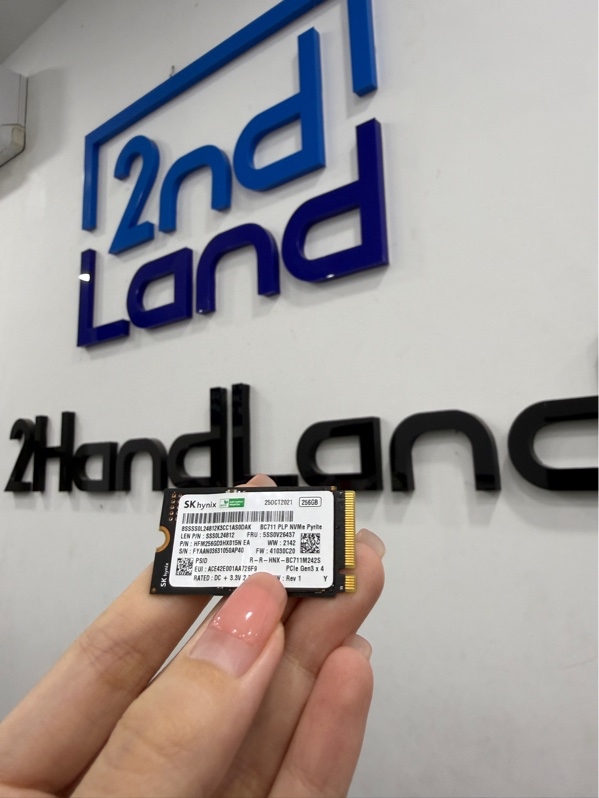 Ổ cứng SSD SK Hynix BC711 - PCle gen 3×4 - 256GB - M.2 2242 - Màu đen - Ngoại hình 98% - Body
