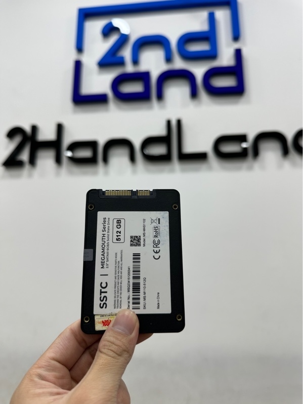 Ổ cứng SSD SSTC M110 512GB | SATA III, 2.5" MS-M110-512Q - Màu đen - Ngoại hình 97% - Sức khỏe tốt - Body