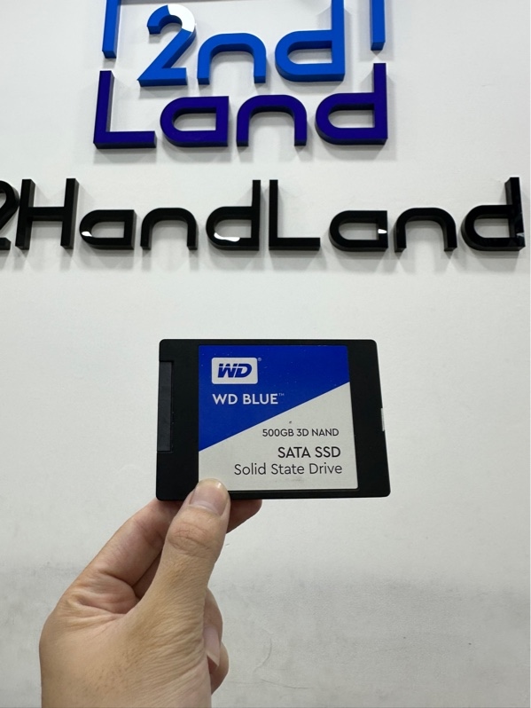 Ổ cứng SSD Western Blue 500GB SATA 2.5" WDS500G2B0A - Màu đen - Ngoại hình 97% - Sức khỏe 95% - Body