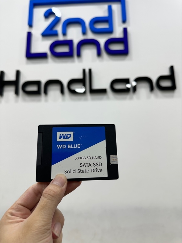 Ổ cứng SSD Western Blue 500GB SATA 2.5" WDS500G2B0A - Màu đen - Ngoại hình 97% - Sức khỏe 96% - Body