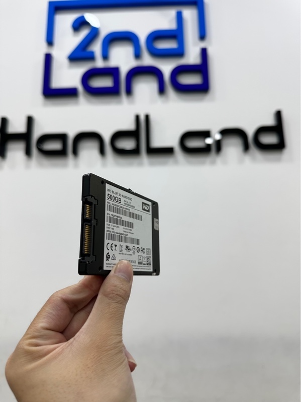 Ổ cứng SSD Western Blue 500GB SATA 2.5" WDS500G2B0A - Màu đen - Ngoại hình 97% - Sức khỏe 96% - Body