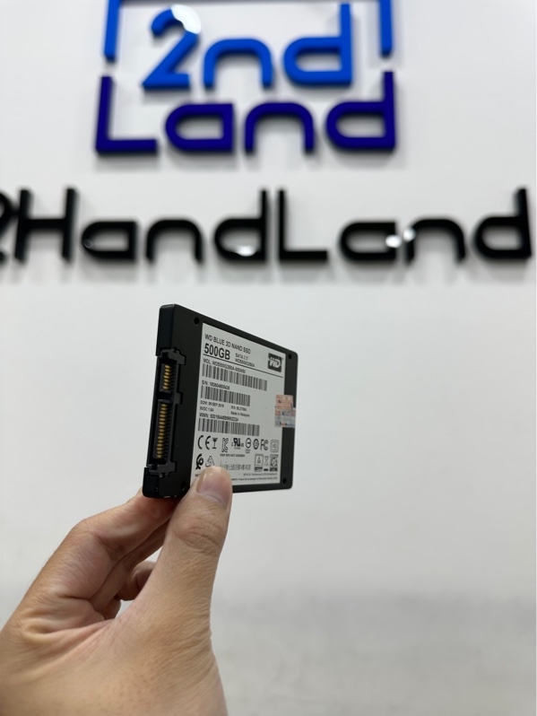 Ổ cứng SSD Western Blue 500GB SATA 2.5" WDS500G2B0A - Màu đen - Ngoại hình 97% - Sức khỏe 97% - Body