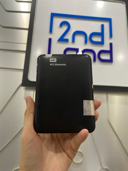 Ổ cứng WD Elements - 500GB HDD - Màu đen - Ngoại hình: 97% - Body