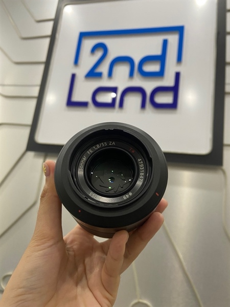 Ống kính Lens Sony Sonnar T * FE 55mm f / 1.8 ZA - Màu đen - Ngoại hình: 98% - Kèm túi 1