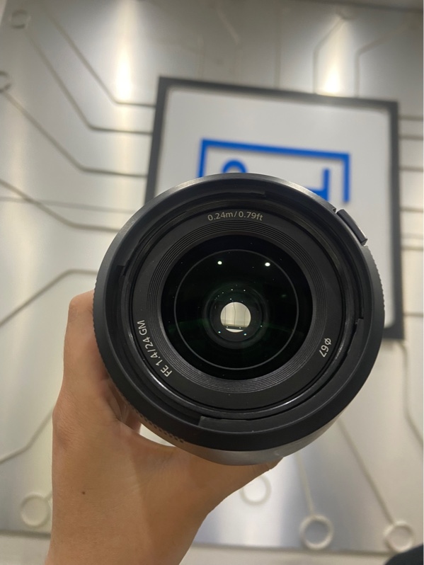 Ống kính Sony FE 24mm f/1.4 GM - Màu đen - Ngoại hình: 97% - Bụi nhẹ - Body