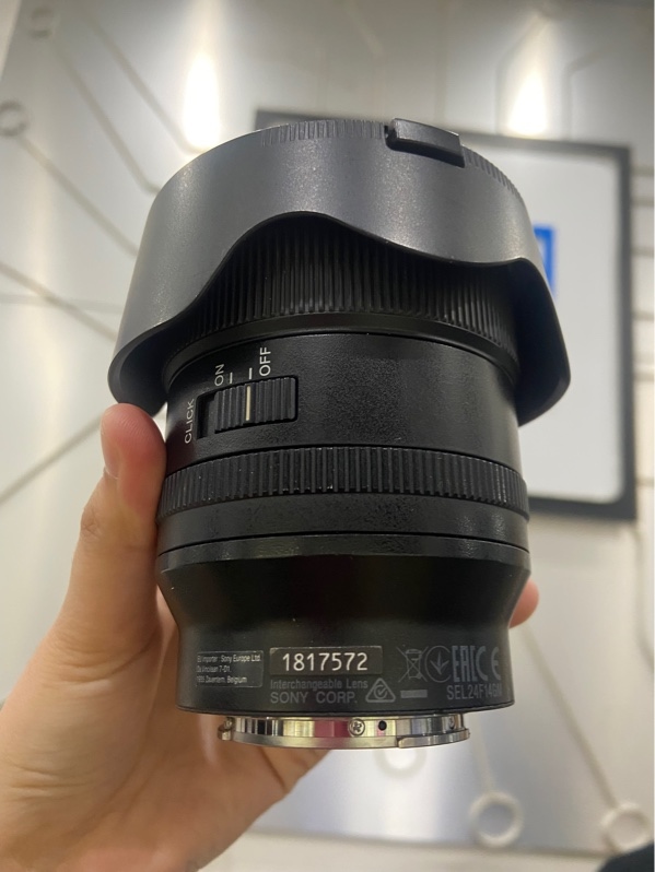 Ống kính Sony FE 24mm f/1.4 GM - Màu đen - Ngoại hình: 97% - Bụi nhẹ - Body