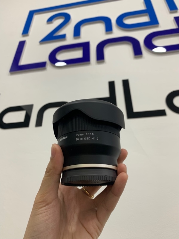 Ống kính Tamron 20mm - F/2.8 Di III OSD M 1:2 - for Sony E - Màu đen - Ngoại hình: 98% - Body