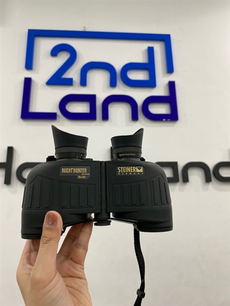 Ống nhòm Steiner Hunter Xtreme 8X30 - Màu xanh đen - Ngoại hình 98% - Kính mốc - Kèm túi