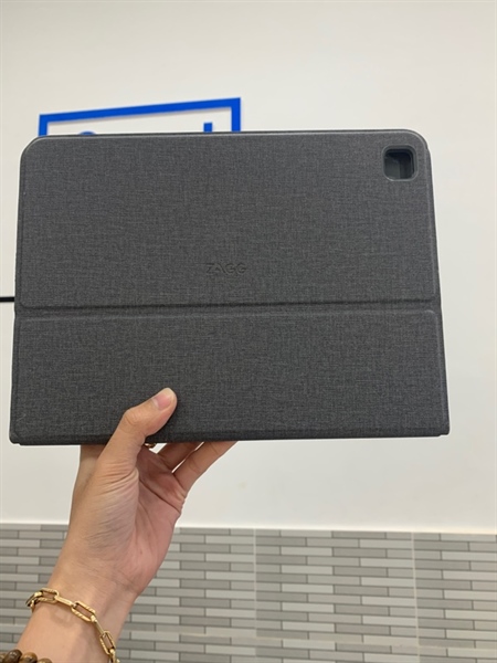 Ốp lưng kèm bàn phím ZAGG Messenger Folio 2 for iPad 10.2 inch và iPad Air 10.5 inch - Màu xám - Ngoại hình: 97% - Body 1