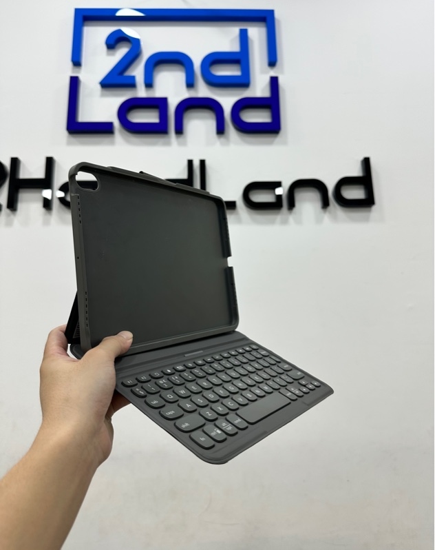 Ốp lưng kèm bàn phím Zagg ZKB108FBB34 Pro Keys Wireless Keyboard and Detachable Case for iPad Air (10.9-inch Gen. 4 & 5) - Màu xám - Ngoại hình 97% - Trầy cấn - Body