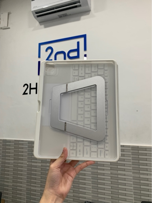 Ốp phím trackpad noname cho iPad pro M2 12.9 - Màu trắng - Ngoại hình: 98% - Body