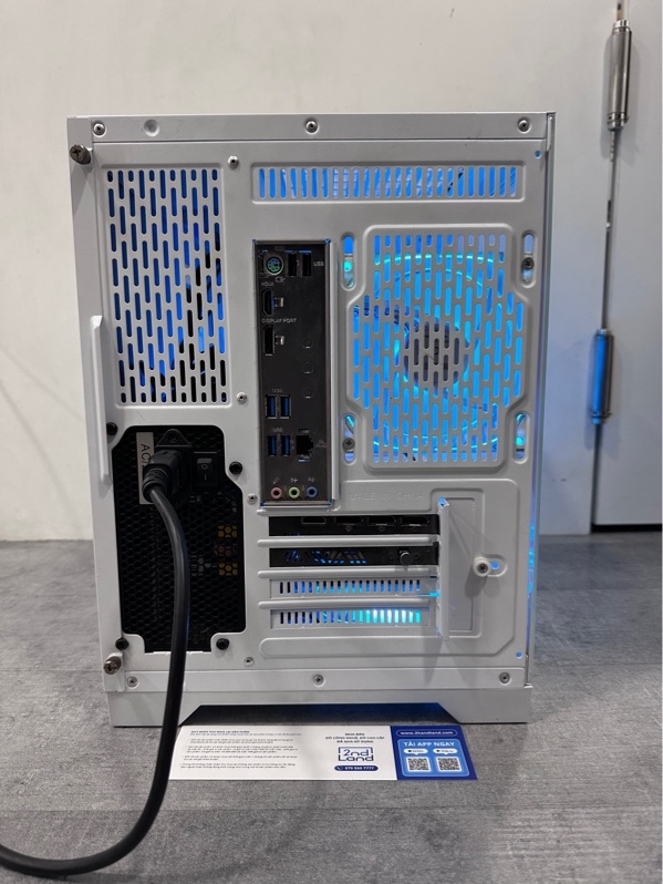 PC Main ASRock B660M Pro RS - i5-12400F - Card Colorful IGame GeForce RTX 3060 Ultra White OC 12G-V - Ram 16GB (x2 thanh RAM ADATA Spectrix D50 RGB 8GB-DDR4-3200 / 1TB SSD(98%) - 512GB SSD (100%) - Nguồn SAMA 700W - 6 fan led - Màu trắng - Kèm dây nguồn