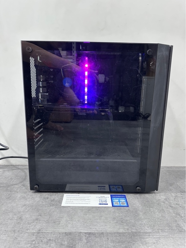 PC Main Asus EX-H510M-V3 - Chip I3-10100F - Card Radeon RX 570 - Ram 8GB DDR4 2400Hz 120GB SSD SSTC-MM120-25 ( 100% ) - Nguồn VSP 550W - Màu đen - Ngoại hình 97% - Không wifi, bluetooth - Kèm dây nguồn