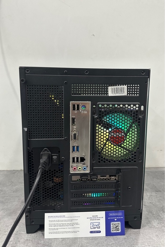 PC main Asus H610M-K D4-CPU - I5 13400F- GPU Colorful RTX 4060 8Gb - 2 thanh Ram PNY 8Gb DDR4 3200MHz (16GB) - SSD 2 ổ 512 GB / 256 GB (96%) - Nguồn Super Flower Zillion White 650W - Case E Dra ECS1503 - Tản nhiệt CPU Neo N120 - Ngoại hình 98% - Kèm nguồn