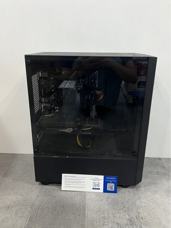 PC Main Asus Prime H510M-K - i5 10400F - RX 6500 XT Phantom Gaming 4GB - Ram 16GB(x1 G.SKILL Ripjaws V 8GB DDR4 2133Mhz + x1 bus 3200Mhz) - SSD MSI SPATIUM M450 500GB NVMe 2280 (97%) - Nguồn AIGO CK650PRO 650W - Kèm dây nguồn